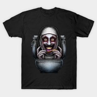 Horror toilet Monster #16 T-Shirt